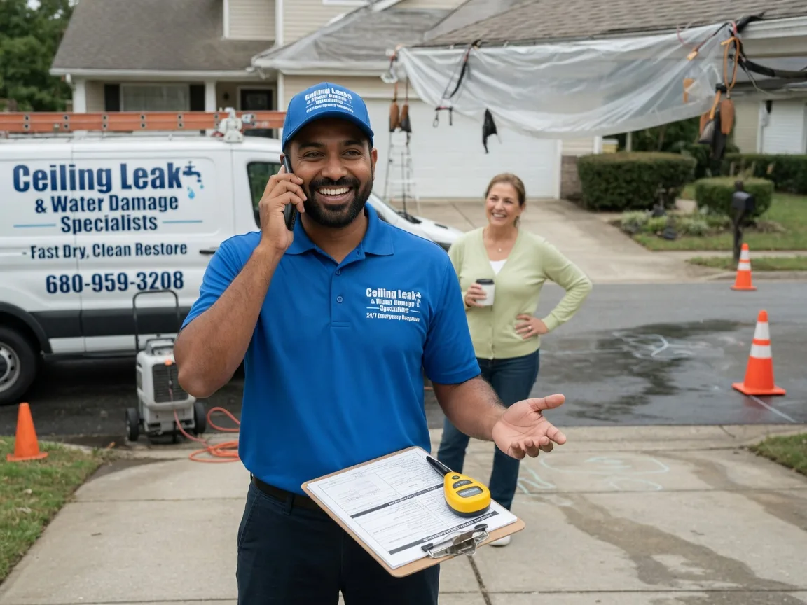 Ceiling Leak Cleanup Garden City, AL FAQs